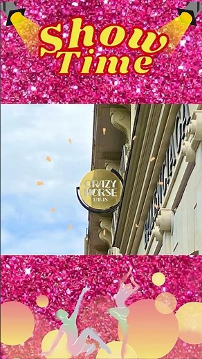 パリのナイトスポット！クレイジー・ホース #Shorts #ショート #FRANCE旅時間 #パリ #クレイジーホース #キャバレー #ナイトショー #エンターテインメント
