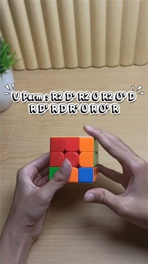 V Perm Algorithm #rubikscube #cubing #rubik #cuber