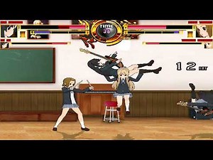 NICK54222 MUGEN: Mio Akiyama & Mi Oh VS Ritsu Tainaka & Tsumugi Kotobuki