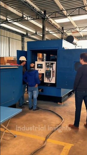 Generator Manufacturing Process Inside a Large-Scale Factory | Heavy Machinery Production #shorts