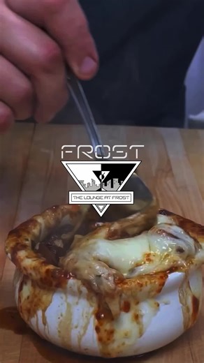 The autumn air stirs up that familiar longing for hearty comfort. Indulge in the chef's famous short rib French onion soup, back at Frost Martini Bar and Lounge to satisfy your Doylestown cravings. #FrostDoylestown #DoylestownNights #SoupLovers #SeasonalEats #BucksCountyPA