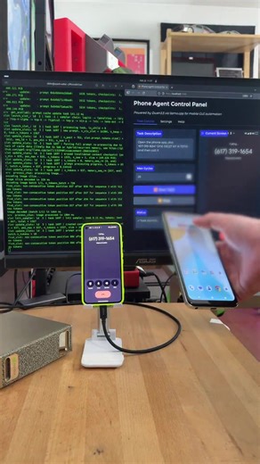 Someone built an Android agent using Qwen3.5-27B with DGX Spark, for full autonomy The model can read the screen, make decisions, and click automatically, resulting in a 4x speedup inference. | Md Ismail Sojal