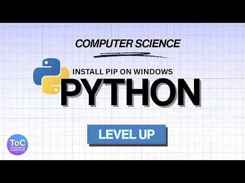 How to Install #pip on Windows - Python