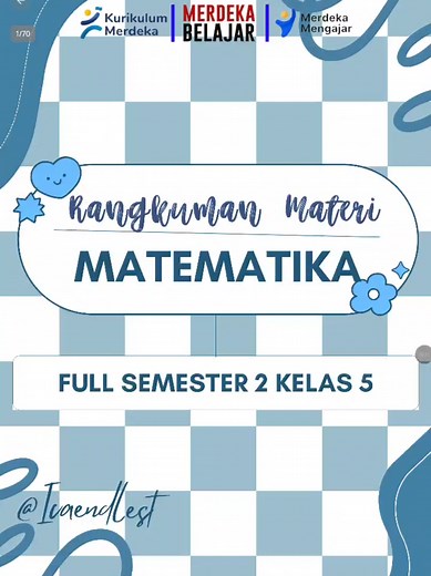 Rangkuman Materi Matematika Kelas 5 Semester 2