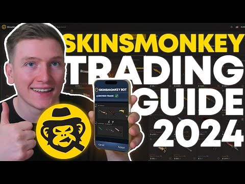 How to use SkinsMonkey to Trade CS2 Skins! (35% Off Steam Prices)