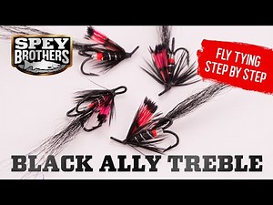 Tying A Black Ally Shrimp - Part One - Treble