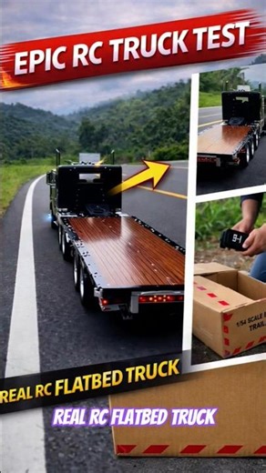 Epic RC Flatbed Truck Test 🔥 Real RC Trailer Truck Highway Run | RC Toys With Arnab