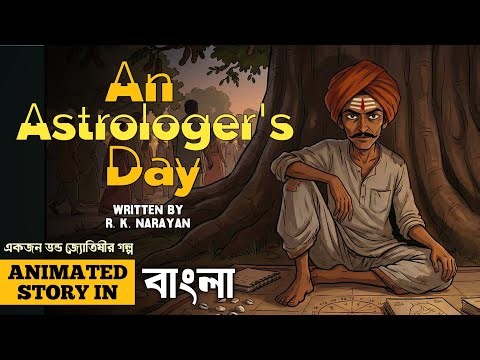 An Astrologer's Day Class 11 Animated Story in Bengali || R K Narayan || Sem 1 || Animated Summary