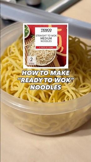 STOP BUYING READY TO WOK NOODLES #noodles #eggnoodles