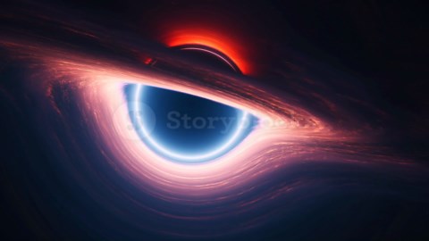 Interstellar Black Hole In Outer Cosmos Stock Footage SBV-347791690 - Storyblocks