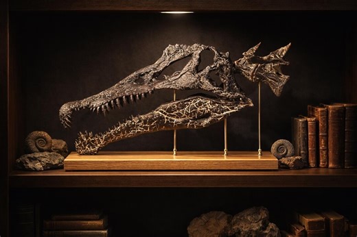 Spinosaurus Mirabilis Skull Replica – Handcrafted – Museum-quality Fossil - Etsy UK