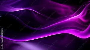Another abstract visual effect for electric violet could be described as a cascading waterfall of neon purple and violet ribbons, electrified with vibrant streaks of pulsating electric energy.