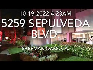 LAFD Sherman Oaks Structure Fire - October 19, 2022