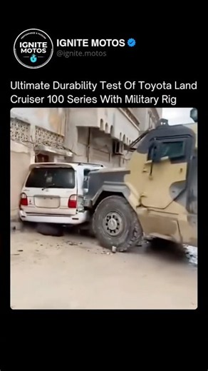 Toyota Land Cruiser 100 vs Military Vehicle 😱💀 | Ultimate Durability Test