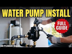 How to Install Water Pressure Pump | Installation & Settings Full Plumbing Guide