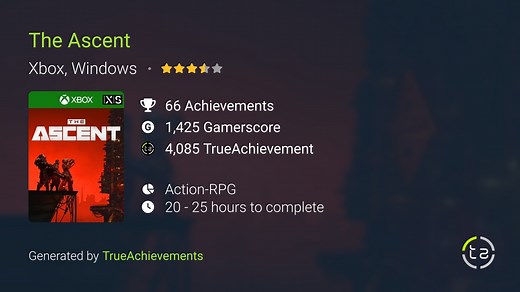 The Ascent Achievements