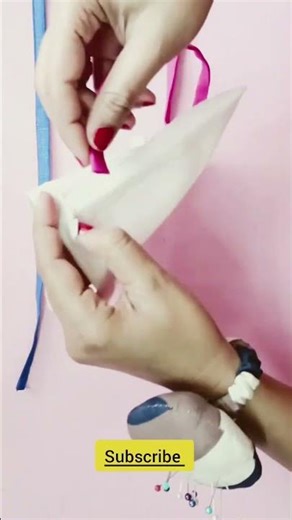 Diy drawstring bag#sewing #youtubeshorts #viralshorts