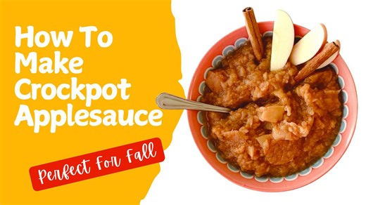 Crockpot Applesauce Recipe