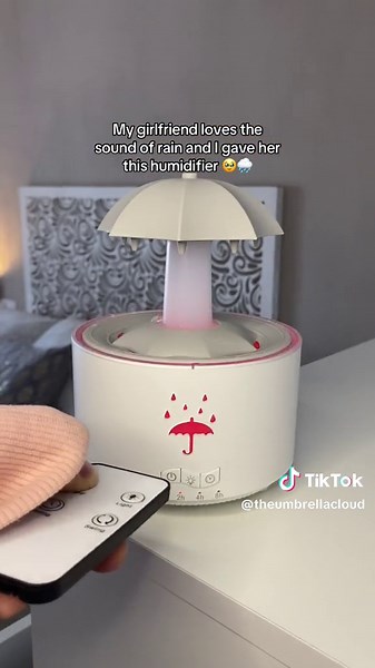 Love the Sound of Rain - Relaxing Humidifier for Bedroom