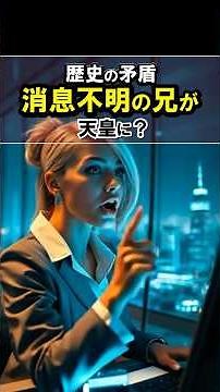【古代のミステリー】兄の天智天皇より年上の弟「天武天皇」～隠された真実～漢皇子 #雑学 #ai #日本史