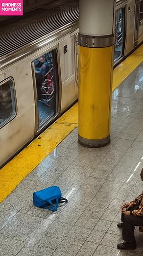 10M views · 92K reactions | Subway kindness: a helping hand that...