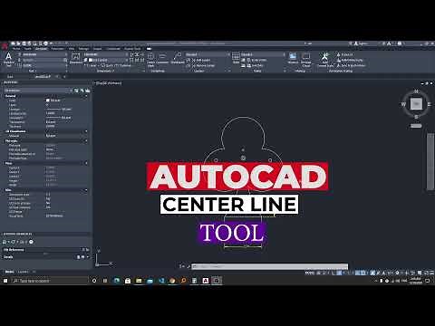 How to draw center line in AutoCAD 2021 - AutoCAD 2021 Centre line settings