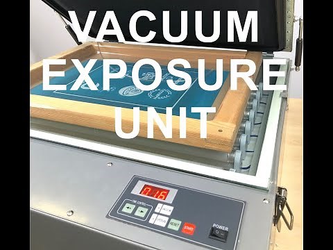 Screen Printing Exposure Unit. UV Vacuum Exposure Unit