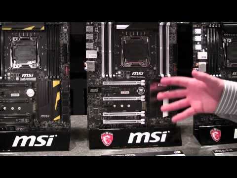 MSI X99S SLI Krait Edition & GTX 970 Armor Edition - CES 2015