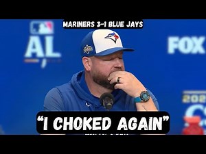 John Schneider Postgame Press Conference Interview - Mariners vs Blue Jays - Game 1 ALCS