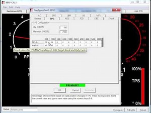 MAPECU3 ECU Configuration part 2