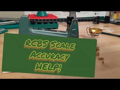 RCBS M500 scale accuracy problem