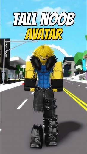 How to Become AVATAR TALL EMO NOOB In Brookhaven #roblox #brookhaven