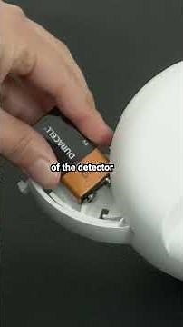How to Replace a 9V Battery in a First Alert or BRK® Smoke Alarm | Quick Tutorial