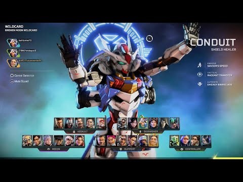 19 KILLS With Conduit’s NEW Gundam Skin in Wildcard Mode! | Apex Legends