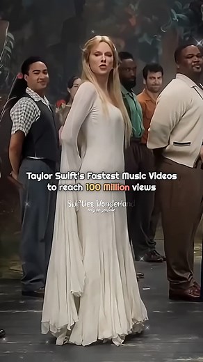 108K views · 2.2K reactions | Taylor Swift’s music videos that raced past 100 million views faster than any others this decade.  | Hollywood Highlights | Facebook