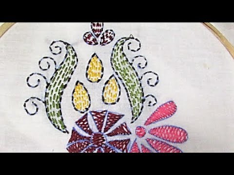 How to do Kantha Running Stitch