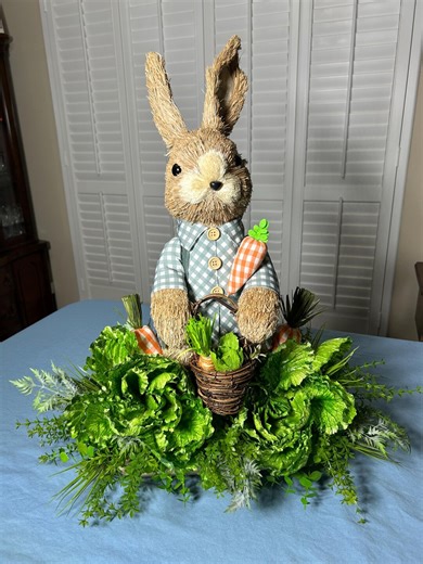 Spring Bunny Centerpiece - Etsy