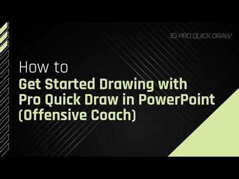 How to Start Drawing with Pro Quick Draw in PowerPoint (Offensive Coach)