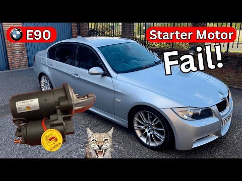 Replacing Starter Motor - BMW E90 E91 E92 E93 E9X N52 3-Series 330i