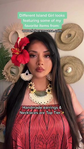 Island Girl Fashion: Polynesian Beauty from Afar