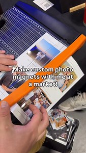 5.6K views · 209 reactions | Made hundreds of adorable magnets last weekend at Pinners!  Missed us? No worries! You can still order your custom photo magnets online! They’re the cutest little gift for the holidays ✨ | Memory Magnets Co | Facebook