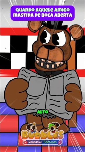 👉 Stop chewing so loud 🤫🍕 || Freddy complained to Chica and it went wrong lol #shorts #fnaf #memes