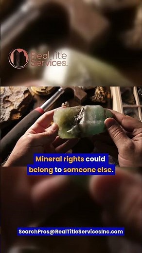 Hidden Land Risks: Why Every Buyer Must Do a Mineral Rights Search