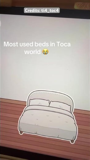 What bed do u use the most? #tocaboca #viral #viralvideo
