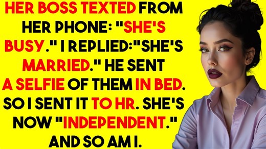 HER BOSS TEXTED_ “She’s busy.” I REPLIED_ “She’s married.” HR GOT THE FINAL WORD #reddit #redditstories #cheating #cheater | Real Life Stories