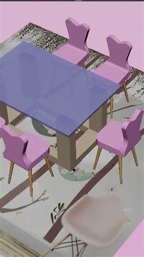 Modern Chair & Table Modeling in Autodesk Maya #shorts #cgi #autodeskmaya #arnoldlighting