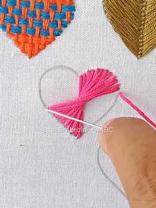 LOVE EMBROIDERY BASIC BUTTERFLY STITCH | Basic Embroidery ABC