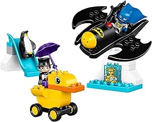 LEGO DUPLO DC Comics Super Heroes Batman Batwing Adventure 10823, Preschool, Pre-Kindergarten, Large Building Block Toys for Toddlers