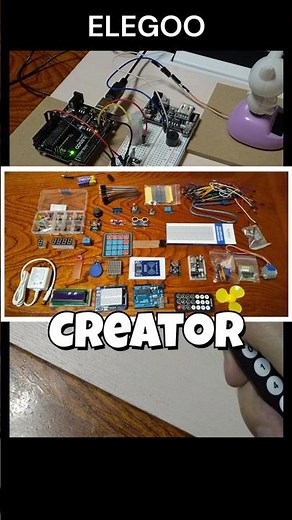#elegoo 最強のスターターキット(most complete starter kit ) #赤外線リモコン #実験 #自由研究