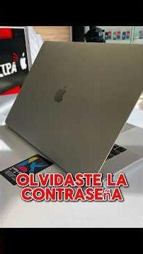 Cómo recuperar la contraseña de MacBook #edwardemprende #contraseña #macbook #computadora #pc
